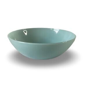 Fire KIng Turquoise Delphite Blue 8" Serving Bowl